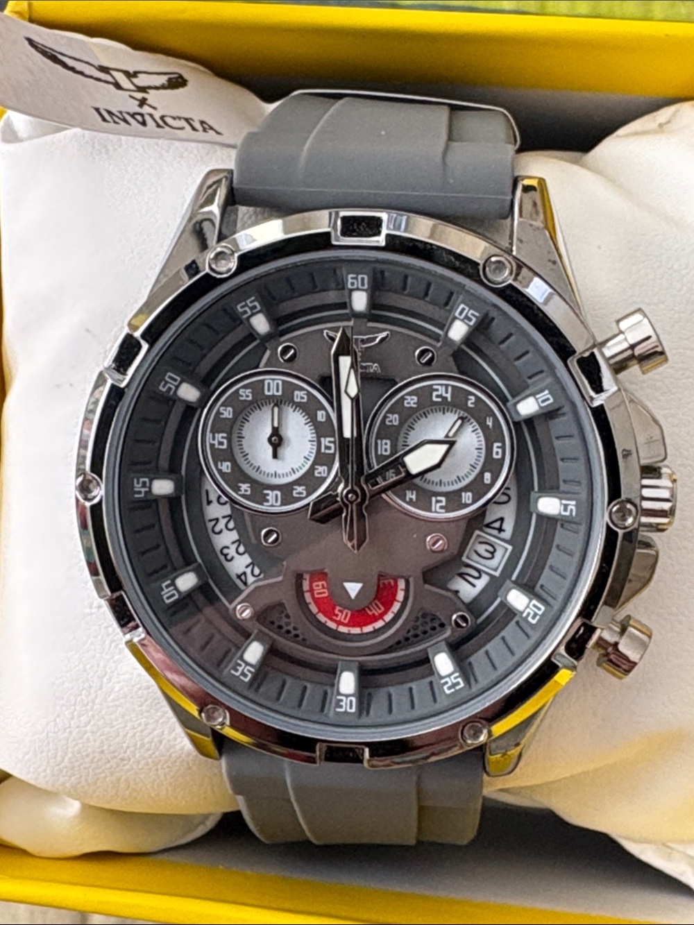 New Invicta S1 Rally I by Invicta Men's Watch - 44mm, Grey
(69880) - Picture 3 of 13